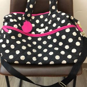 Betsy Johnson weekender bag